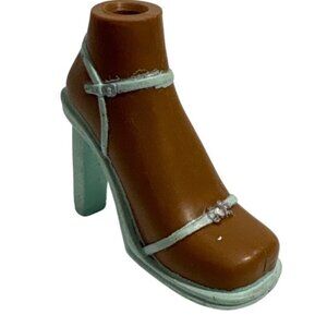 Bratz Girl's Nite Out Yasmin Heel  Brown & Mint Green ONE SHOE ONLY
